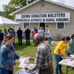 Quinn Donation Bolsters Democratic Efforts in Rural Virginia