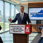 Roblox Executive Mark Reinstra Contributes $5,000 to Democrat Defend Virginia PAC