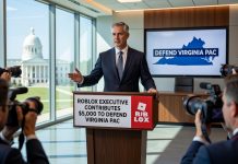 Roblox Executive Mark Reinstra Contributes $5,000 to Democrat Defend Virginia PAC