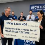 UFCW Local 400 Contributes $8,500 to Virginia AFL-CIO Ahead of Key Elections