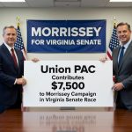 Union PAC Contributes $7,500 to Morrissey Campaign in Virginia Senate Race