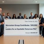 Warrenton Group Contributes $20,000 to Leaders for an Equitable Tomorrow PAC