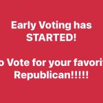 Virginia Republican Elections Started, Go Vote