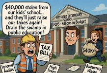 Fairfax County School Bureaucrat Accused of Stealing $40K+ from Local High School