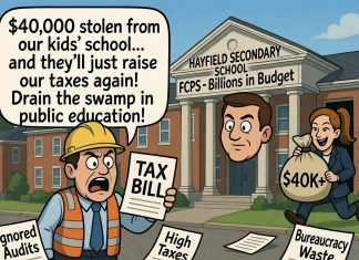 Fairfax County School Bureaucrat Accused of Stealing $40K+ from Local High School