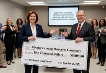 Albemarle County Democrat Committee Receives $5,000 from Prominent Local Donor Sonjia Smith