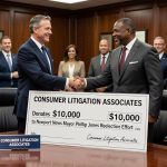 Consumer Litigation Associates Donates $10,000 to Newport News Mayor Phillip Jones Reelection Effort