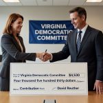 David Reuther Contributes $4,530 to Virginia Democratic Committee
