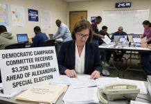 Democratic Campaign Committee Receives $3,250 Transfer Ahead of Alexandria Special Election