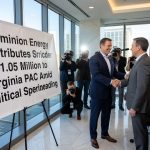 Dominion Energy Contributes $1.05 Million to Virginia PAC Amid Broader Political Spending