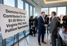 Dominion Energy Contributes $1.05 Million to Virginia PAC Amid Broader Political Spending