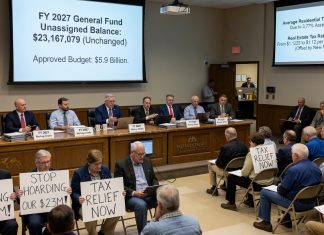 Fairfax County Hoards $23 Million Surplus While Forcing Tax Hikes on Homeowners