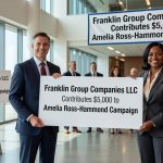 Real Estate Firm Franklin Group Companies LLC Contributes $5,000 to Amelia Ross-Hammond Campaign