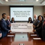 Healthcare Law Firm Donates $10,000 to Virginia Legislative Black Caucus
