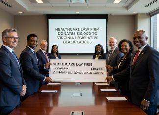 Healthcare Law Firm Donates $10,000 to Virginia Legislative Black Caucus