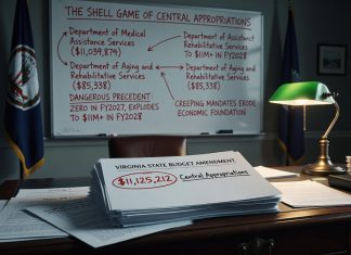 Hidden Mandates: Virginia Taxpayers Foot the Bill for $11.1 Million in Concealed Central Appropriations