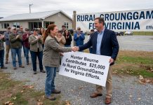 Hunter Bourne Contributes $25,000 to Rural GroundGame for Virginia Efforts