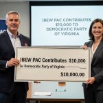 IBEW PAC Contributes $10,000 to Democratic Party of Virginia