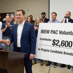 IBEW PAC Voluntary Fund Contributes $2,600 to Virginia Candidate Brendan Murphy