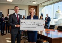 Las Vegas Casino MGM Resorts International Contributes to Virginia State Senator Jennifer Boysko