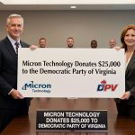 Micron Technology Donates $25,000 to Democratic Party of Virginia