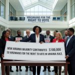 New Virginia Majority Contributes $100000 to Virginians for the Right to Vote in Virginia Race