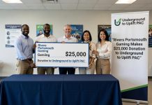 Rivers Portsmouth Gaming Makes $25,000 Donation to Underground to Uplift PAC