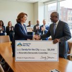 Sandy for the City Donates $3,250 to Alexandria Democratic Committee Ahead of Virginia Election