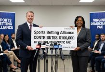Sports Betting Alliance Contributes $100,000 to Virginia Democratic PAC