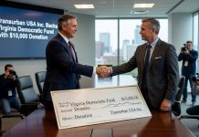 Transurban USA Inc. Backs Virginia Democratic Fund with $10,000 Donation