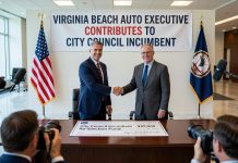 Virginia Beach Auto Executive Stephen Snyder Contributes to City Council Incumbent