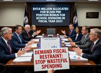Virginia Taxpayers Face Another Massive Bill as State Approves $117.6 Million for School Bonuses