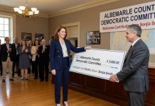 Wealthy Donor Sonjia Smith Contributes $5,000 to Albemarle County Democratic Committee