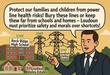 Loudoun County Families Face Health Risks from Overhead Power Lines as Board Seeks Last Chance for Safer Routes Loudoun County Families Face Health Risks from Overhead Power Lines as Board Seeks Last Chance for Safer Routes