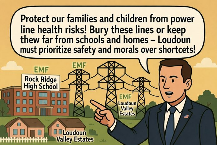 Loudoun County Families Face Health Risks from Overhead Power Lines as Board Seeks Last Chance for Safer Routes