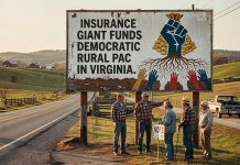 Insurance Giant Blue Cross Blue Shield Funds Democratic Rural PAC in Virginia