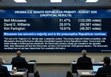 Bert Mizusawa Wins Virginia Republican Senate Primary with Majority of Votes