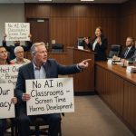 Parents Urge Fairfax County School Board to Shield Children from AI Risks