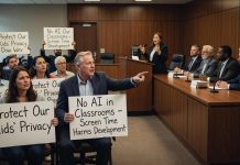 Parents Urge Fairfax County School Board to Shield Children from AI Risks